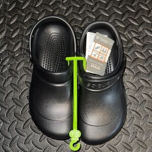 CROCS Black Slip-On Clogs